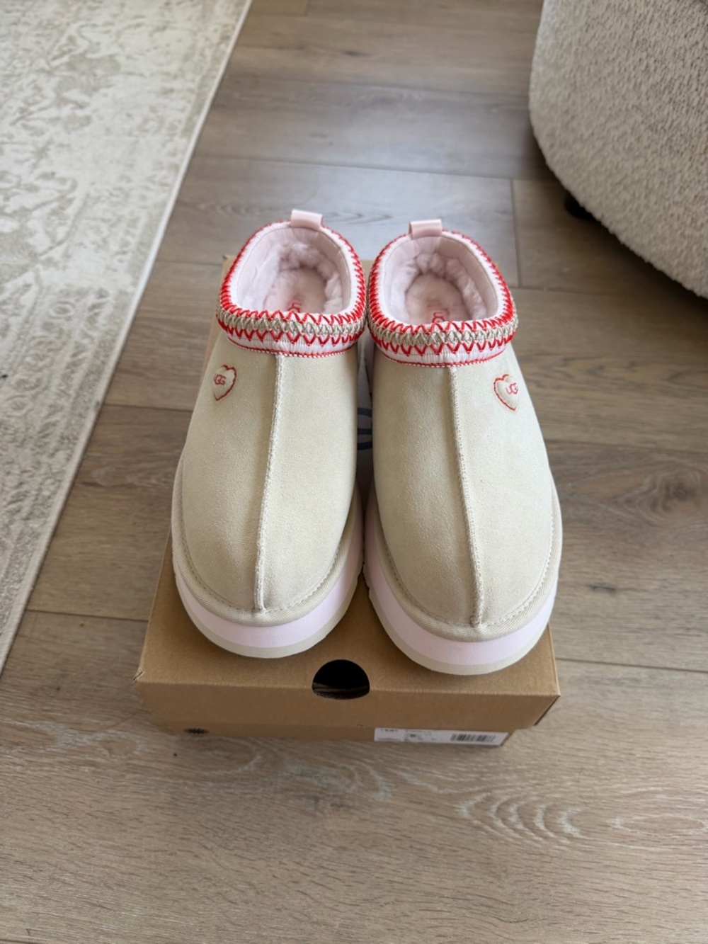 Limited edition Ugg Valentine slippers